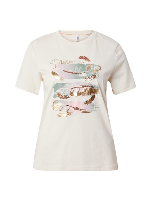 ONLY Shirts 'ONLKITA'  beige / guld / pastelgrøn / lyserød