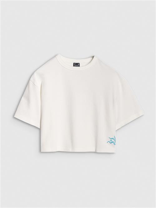 4F Funktionsbluse  offwhite