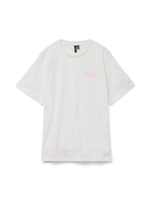 VERO MODA Shirts 'VMKATRINE CATY'  lyserød / hvid