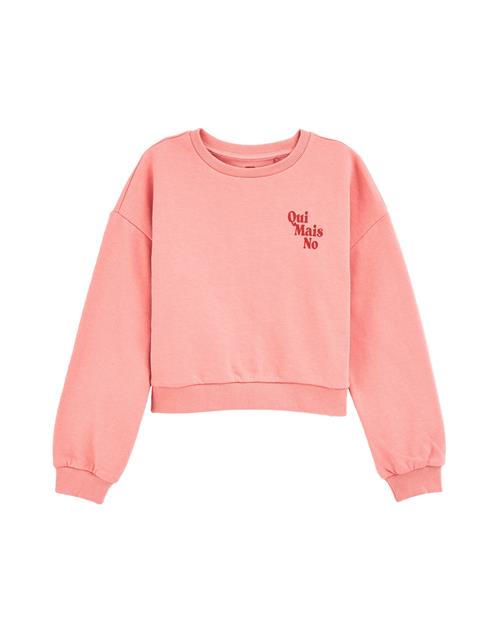 WE Fashion Sweatshirt  laks / mørkerød
