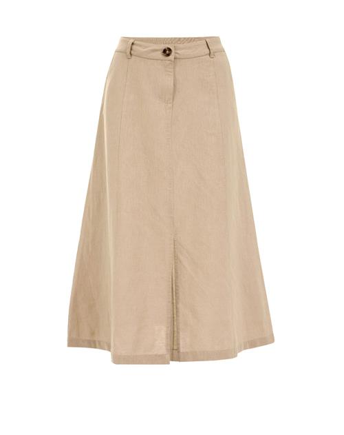 WE Fashion Nederdel  beige