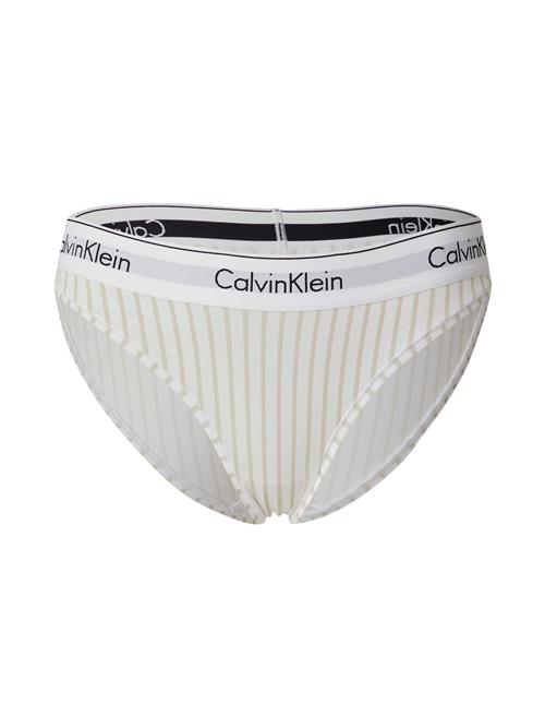 Calvin Klein Underwear Slip  beige / sort / hvid