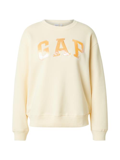 GAP Sweatshirt 'HERITAGE'  lysegul / lyseorange