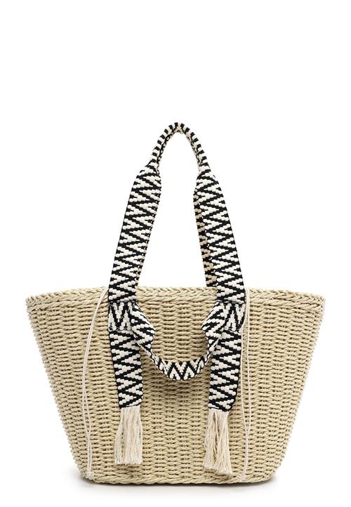 Suri Frey Shopper 'Jemmy'  lysebeige / sort