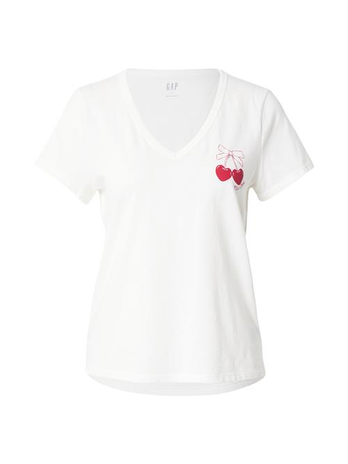 GAP Shirts  rød / hvid