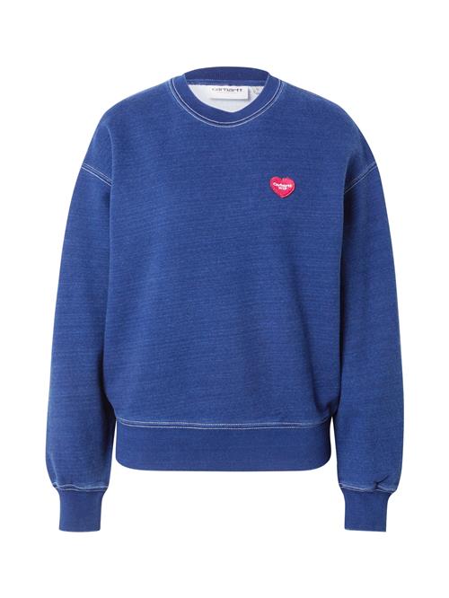 Carhartt WIP Sweatshirt 'Ingo'  blå / rød