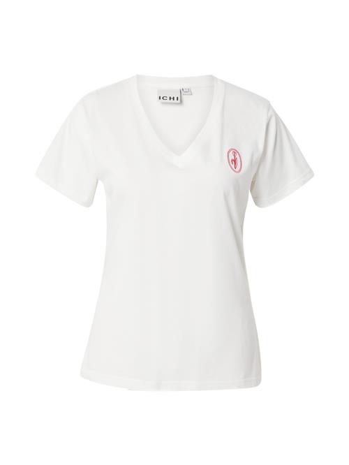 Se ICHI Shirts 'IHKAMILLE'  creme / lyserød / rød ved About You