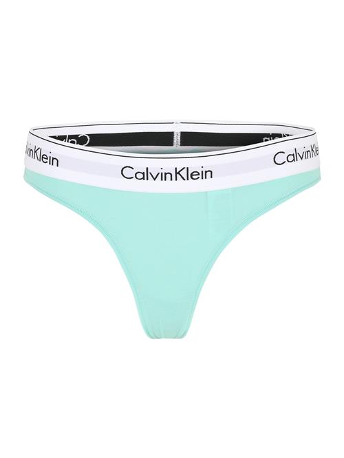 Calvin Klein Underwear String  turkis / lysegrå / sort / hvid