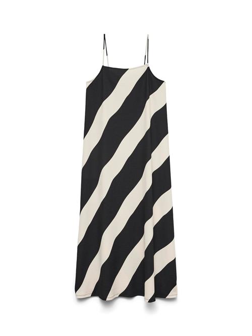 VERO MODA Kjole 'VMMerve'  sort / hvid