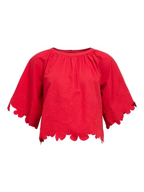 OBJECT Bluse 'OBJKamma'  mørkerød