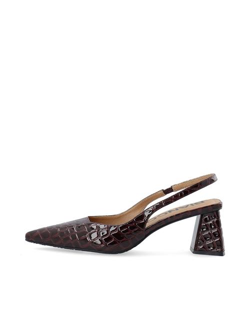 Bianco Slingpumps 'Maralyn'  merlot / mørkerød