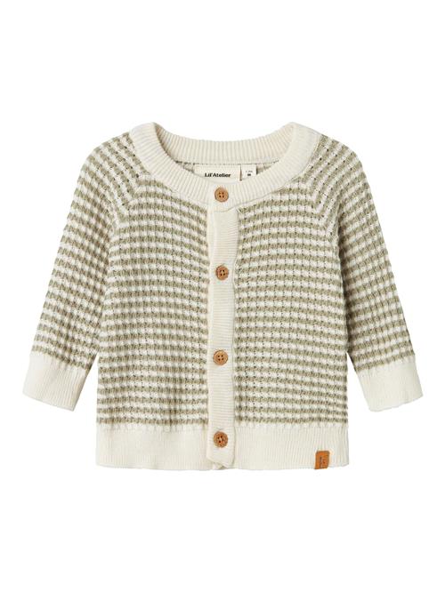 NAME IT Cardigan  ecru / oliven