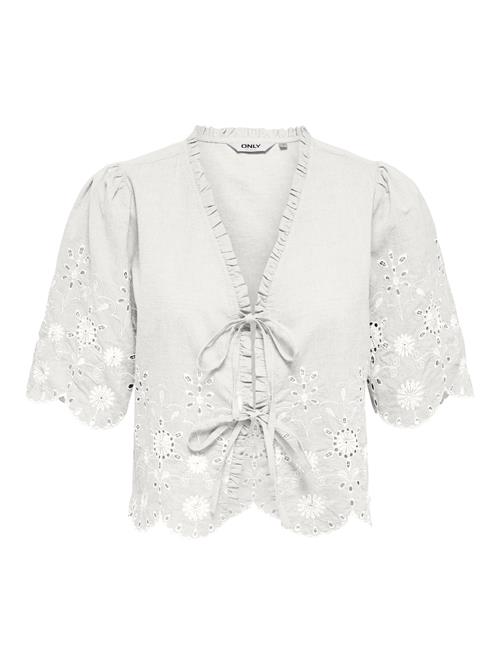 ONLY Bluse 'ONLMiffy'  hvid / offwhite
