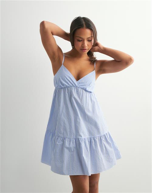 Nelly - Blå - Summer Strap Dress