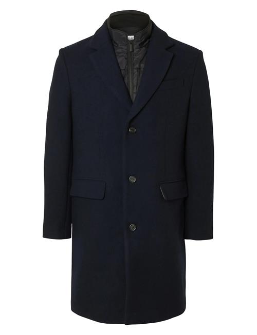 Slhnew Joseph Coat Noos Selected Navy