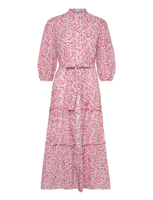 Kate Long Dress A-View Pink