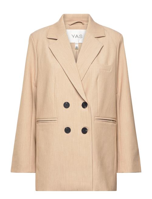 Yaslikka Ls Over D Blazer S. Noos YAS Beige