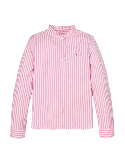 Ruffle Collar Blouse Ls Tommy Hilfiger Pink