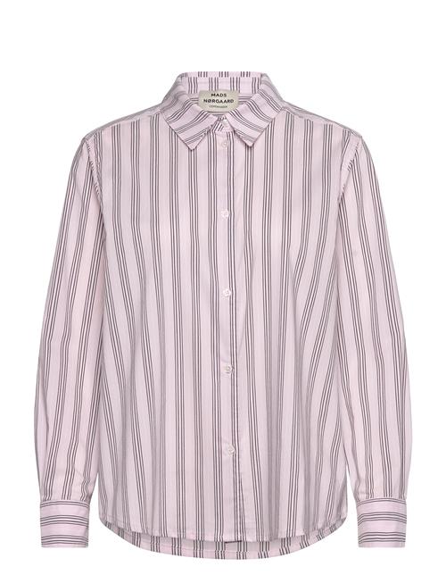 Poplinda Crane Shirt Mads Nørgaard Pink