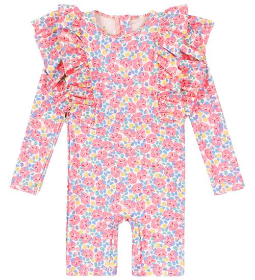 Konges Sløjd Badeheldragt - UV50+ - Manuca Frill - Rose Anglaise