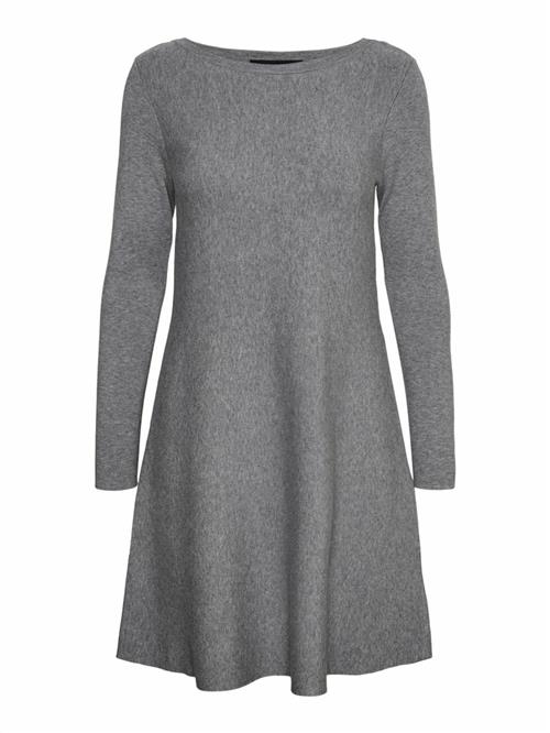 VERO MODA Strikkjole  grå-meleret