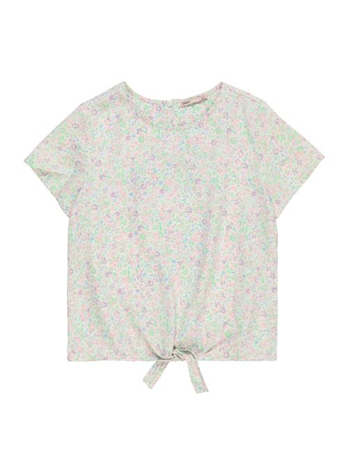 ONLY GIRLS Bluser & t-shirts 'Lino'  creme / græsgrøn / lilla / pudder