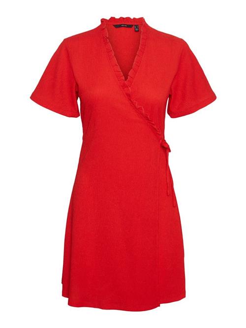 VERO MODA Kjole  brandrød