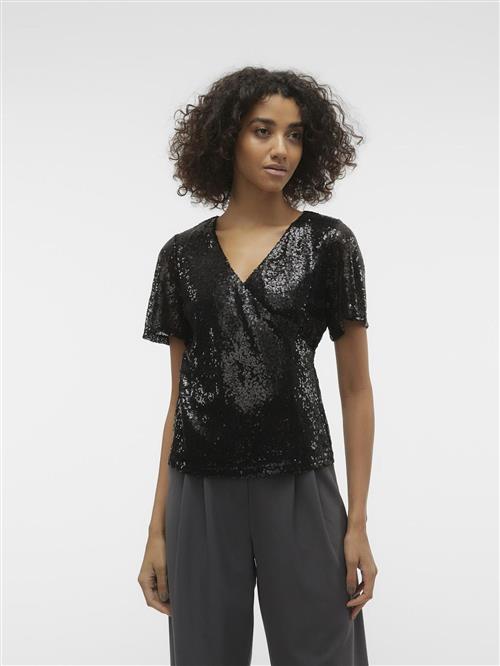 VERO MODA Bluse  sort