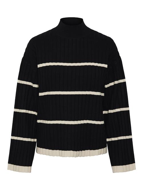 PIECES Pullover 'HILJA'  beige / sort