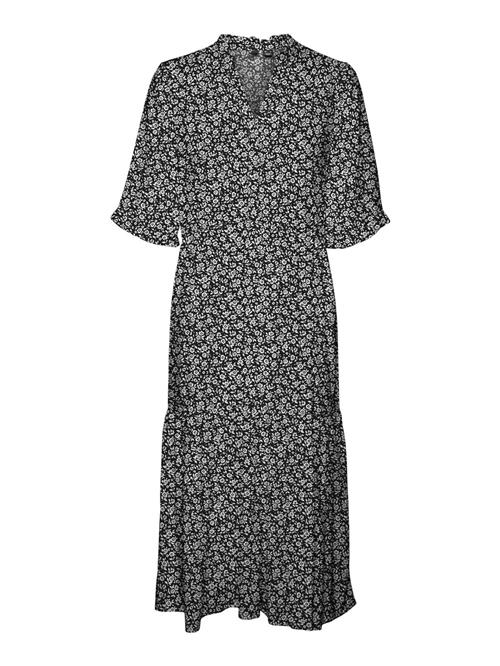 VERO MODA Kjole 'Easy'  sort / offwhite