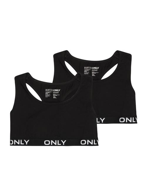 ONLY GIRLS BH 'KOGliga'  sort / hvid