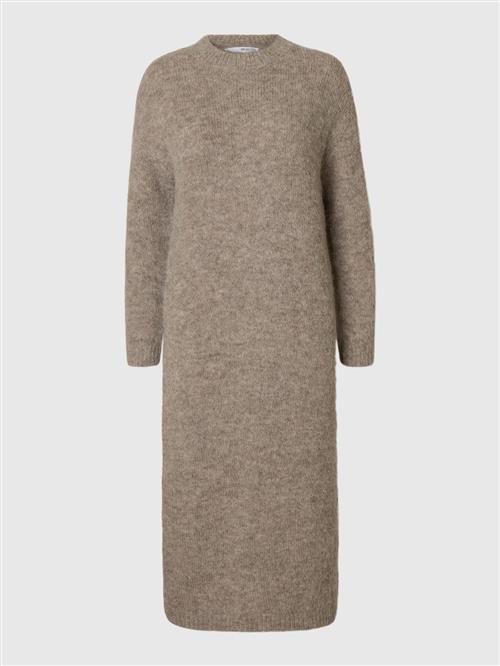 SELECTED FEMME Strikkjole  grå