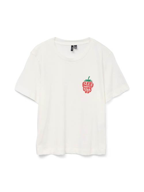 VERO MODA Shirts 'VMBERTA METTE'  grøn / rød / hvid