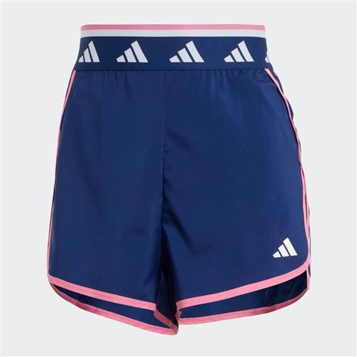 ADIDAS PERFORMANCE Sportsbukser 'Hyperglam'  mørkeblå / lyserød / hvid