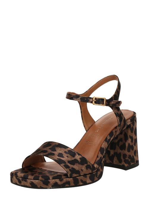 Tamaris Sandaler med rem  brun / sort