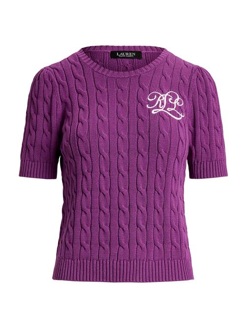 Se Lauren Ralph Lauren Pullover  lilla / hvid ved About You