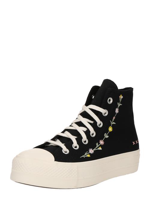 CONVERSE Sneaker high 'CTAS LIFT'  gul / mint / lyserød / sort