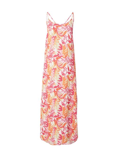 ONLY Sommerkjole 'ONLNOVA'  pastelgul / orange / fuchsia / hvid