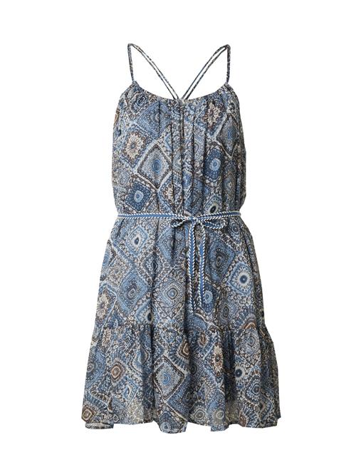 ONLY Sommerkjole 'ONLASTA'  beige / navy / blue denim / brun
