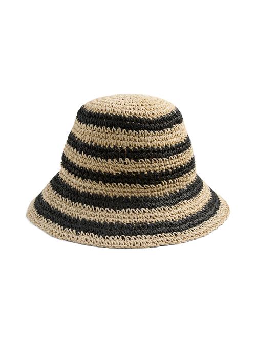 PIECES Hat 'PCSasha'  brun / sort