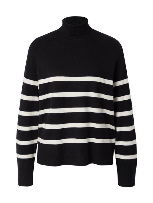 PIECES Pullover 'PCSia'  sort / hvid