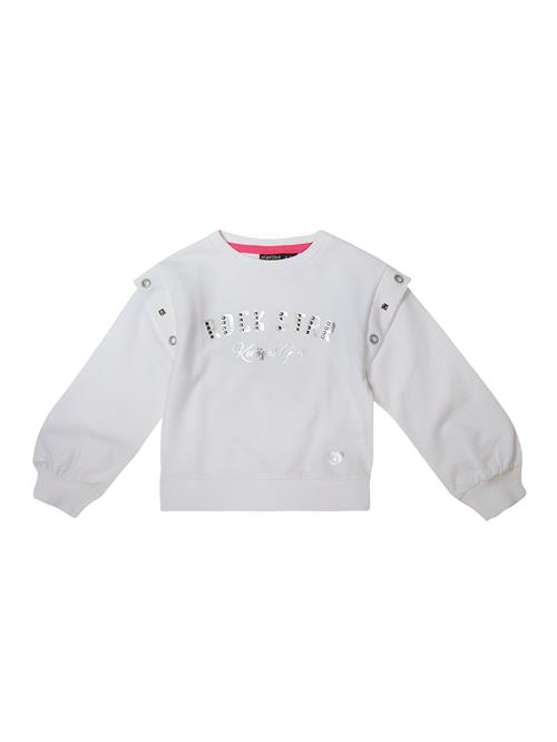 KOROSHI Sweatshirt  sølv / hvid