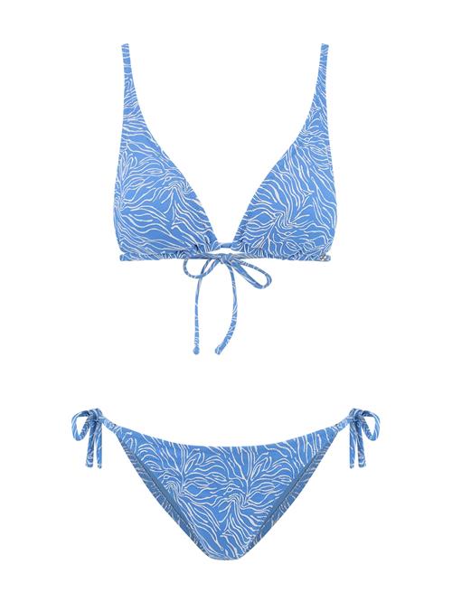 Se Shiwi Bikini 'Amy'  azur / hvid ved About You