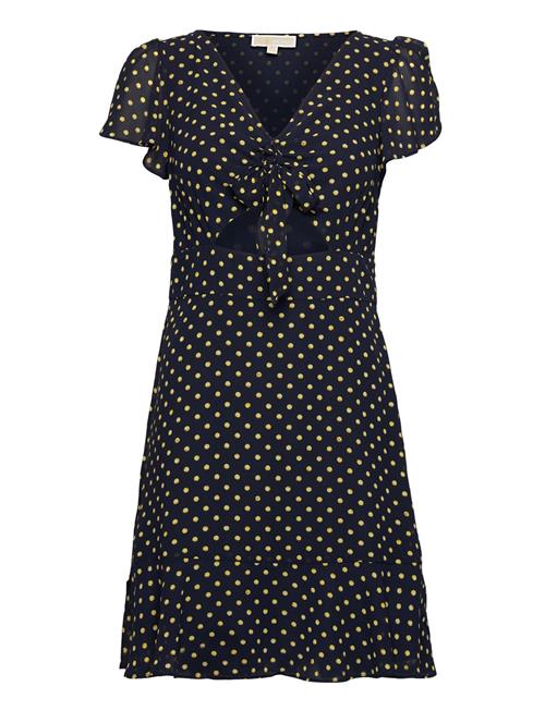 Se Astor Prnt Tie Drs Michael Kors Black ved Booztlet