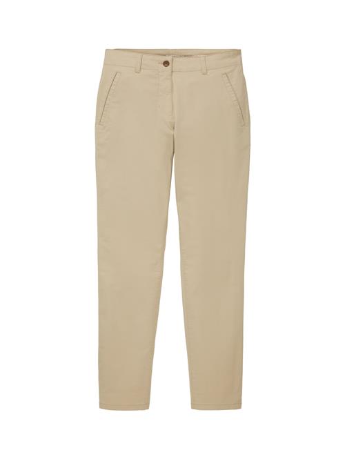 TOM TAILOR Lærredsbukser  beige