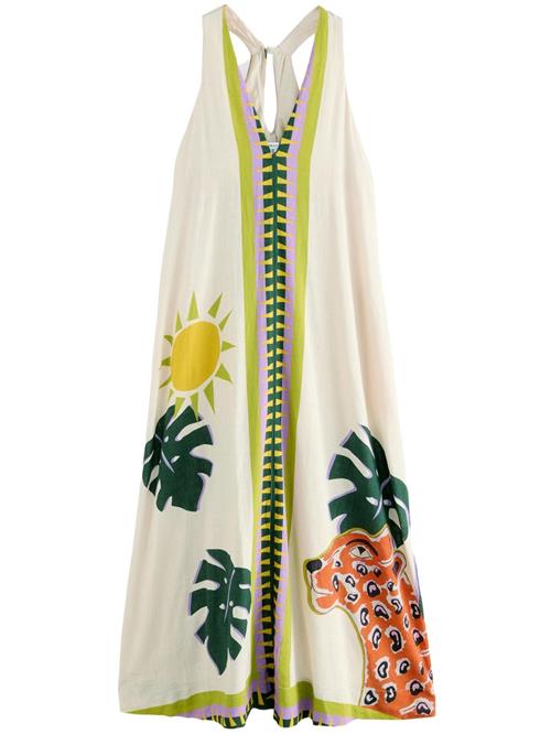Next Sommerkjole  sand / gul / kiwi / orange