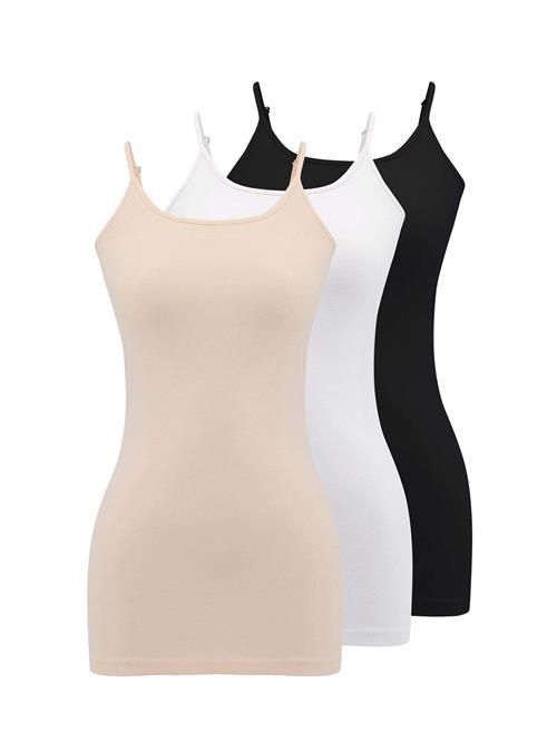 WESTMARK LONDON Undertrøje ' OLIVIA SPAGHETTI TOP 3-PACK '  nude / sort / hvid