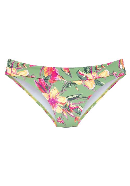 LASCANA Bikinitrusse  lysegrøn / mørkegrøn / lyseorange / fuchsia