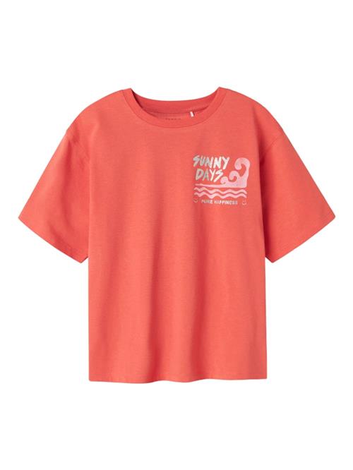 NAME IT Bluser & t-shirts 'NKFJELY'  koral / lyserød / sølv
