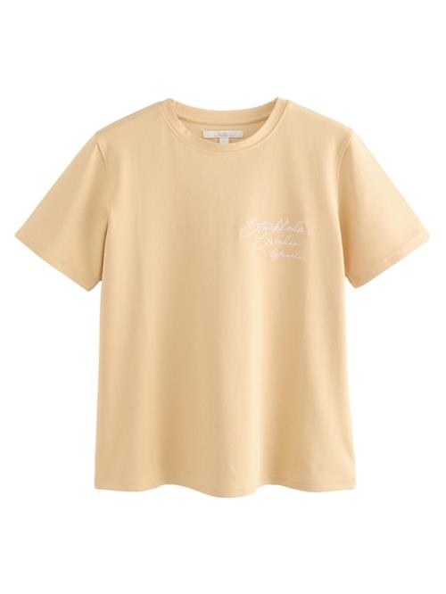 Se Next Shirts  pastelgul / hvid ved About You